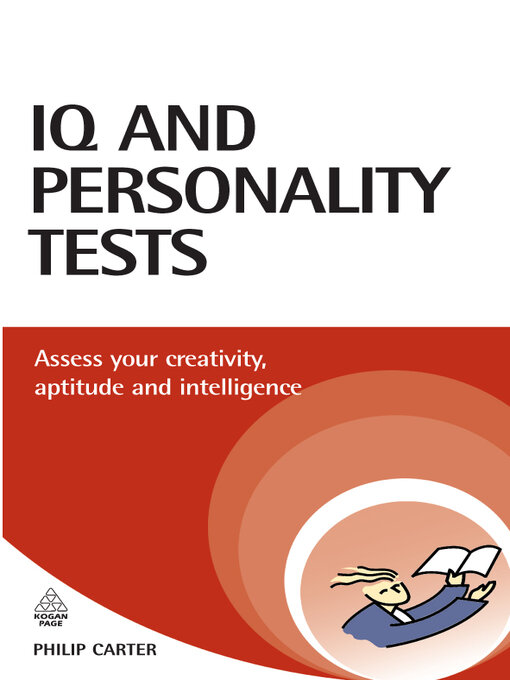 Title details for IQ and Personality Tests by Philip Carter - Wait list